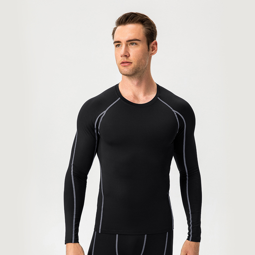 Men Fitness Gym Long Sleeve Shirt 1059