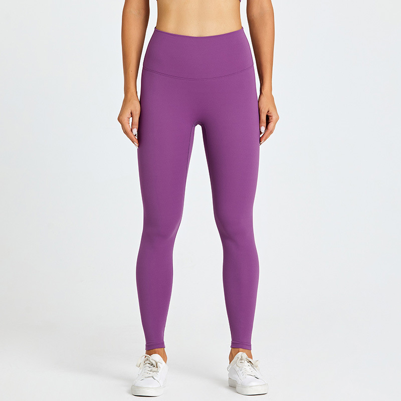 Coloful Women's No Embarrassing Lines High Waist Hip Lifting Leggings SKL-LQ2186