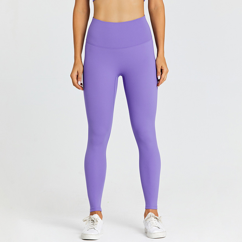 Coloful Women's No Embarrassing Lines High Waist Hip Lifting Leggings SKL-LQ2186