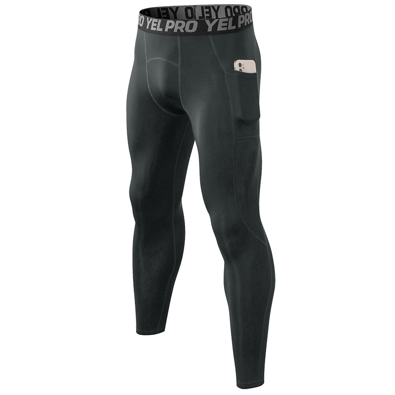 Men's Fitness Pants With Fleece Training Pants 11326