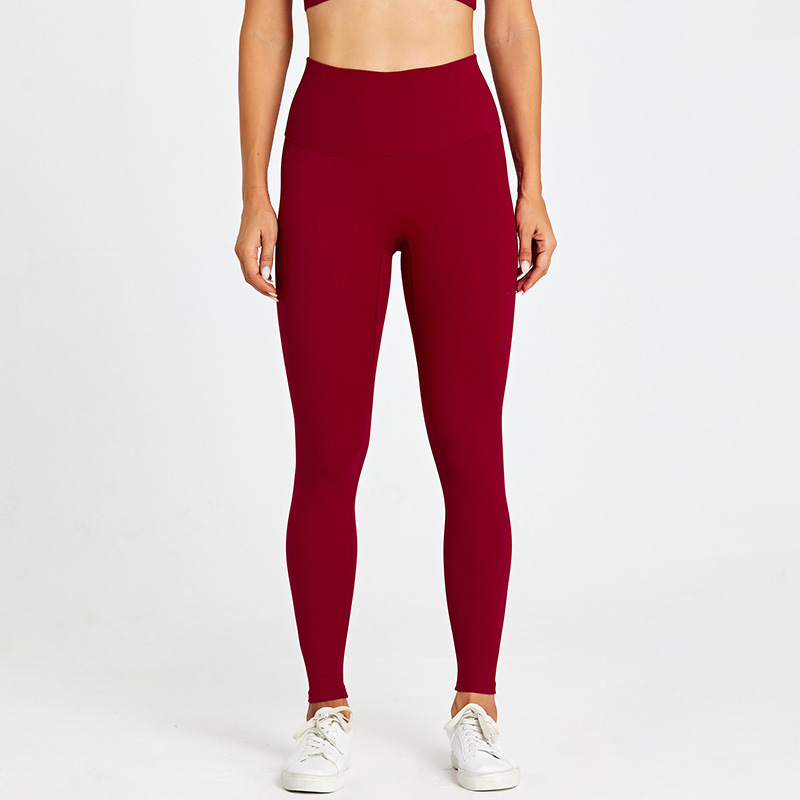 Coloful Women's No Embarrassing Lines High Waist Hip Lifting Leggings SKL-LQ2186