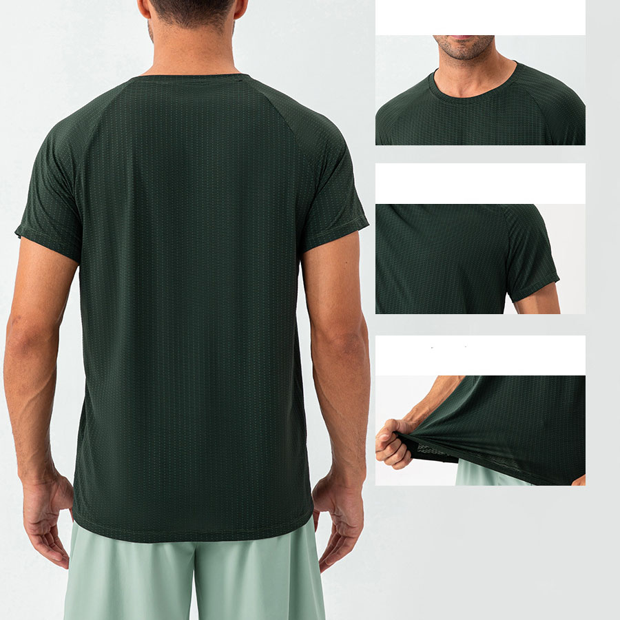 Mesh Fabric Men Sports Tshirt  31224