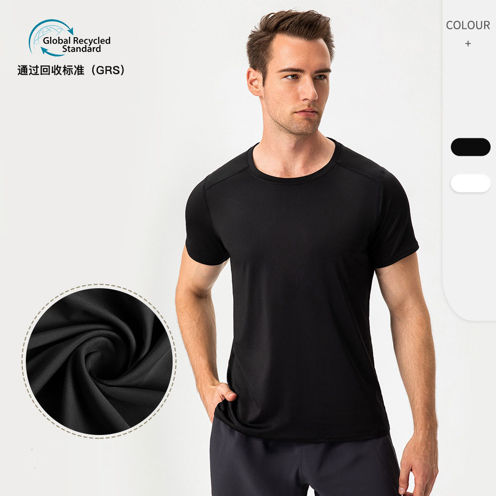 Men Environmentally Friendly Recycled Fabric Sports T Shirt 21222