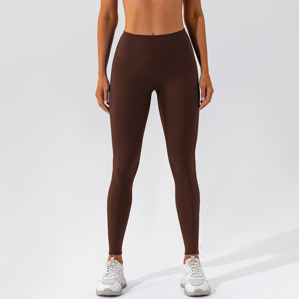 Nude Hip Lift Soft Material Yoga Leggings KW225