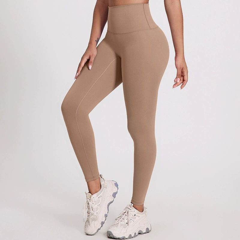 Coloful Women's  High Waist Hip Lifting Leggings SKL-LQ5038