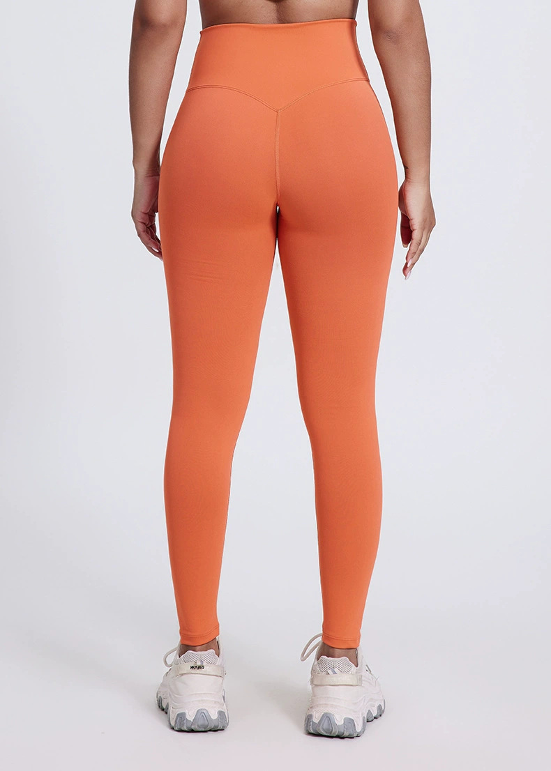 Coloful Women's  High Waist Hip Lifting Leggings SKL-LQ5038