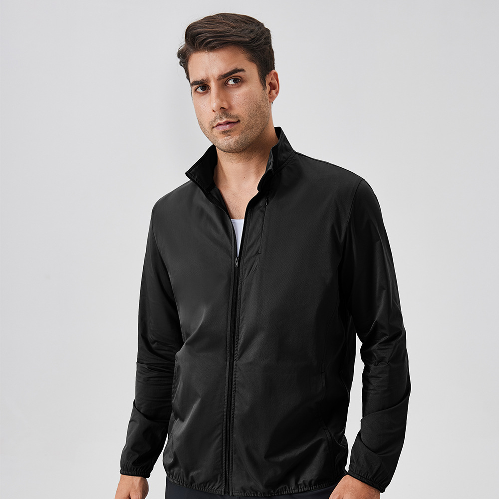 Men Sports Zipper Jacket With Pocket 41611