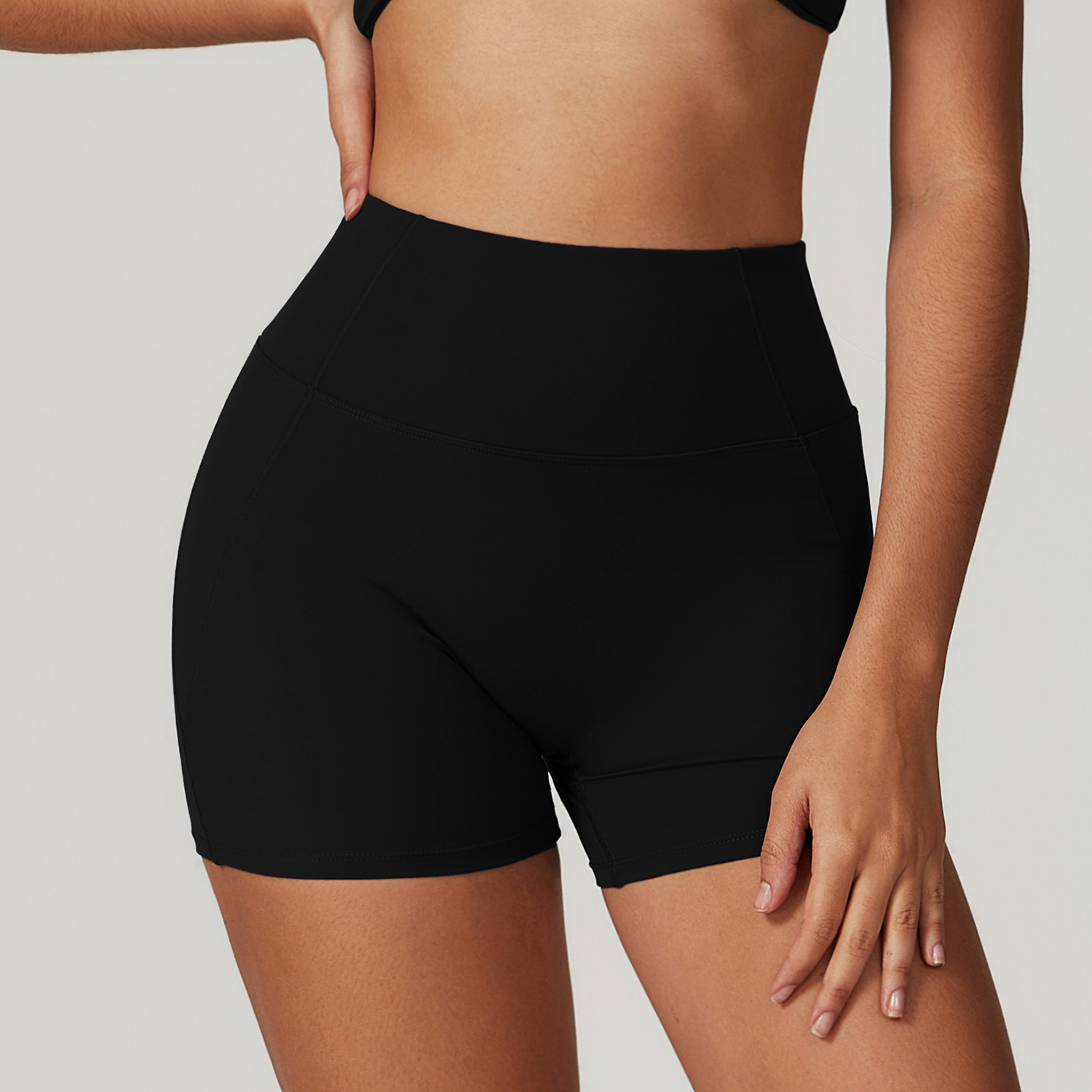 Soft Fabric Scrunch Yoga Shorts