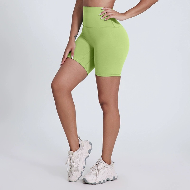 Fitness shorts high waist tight sports biker shorts  SKL-LQ5031