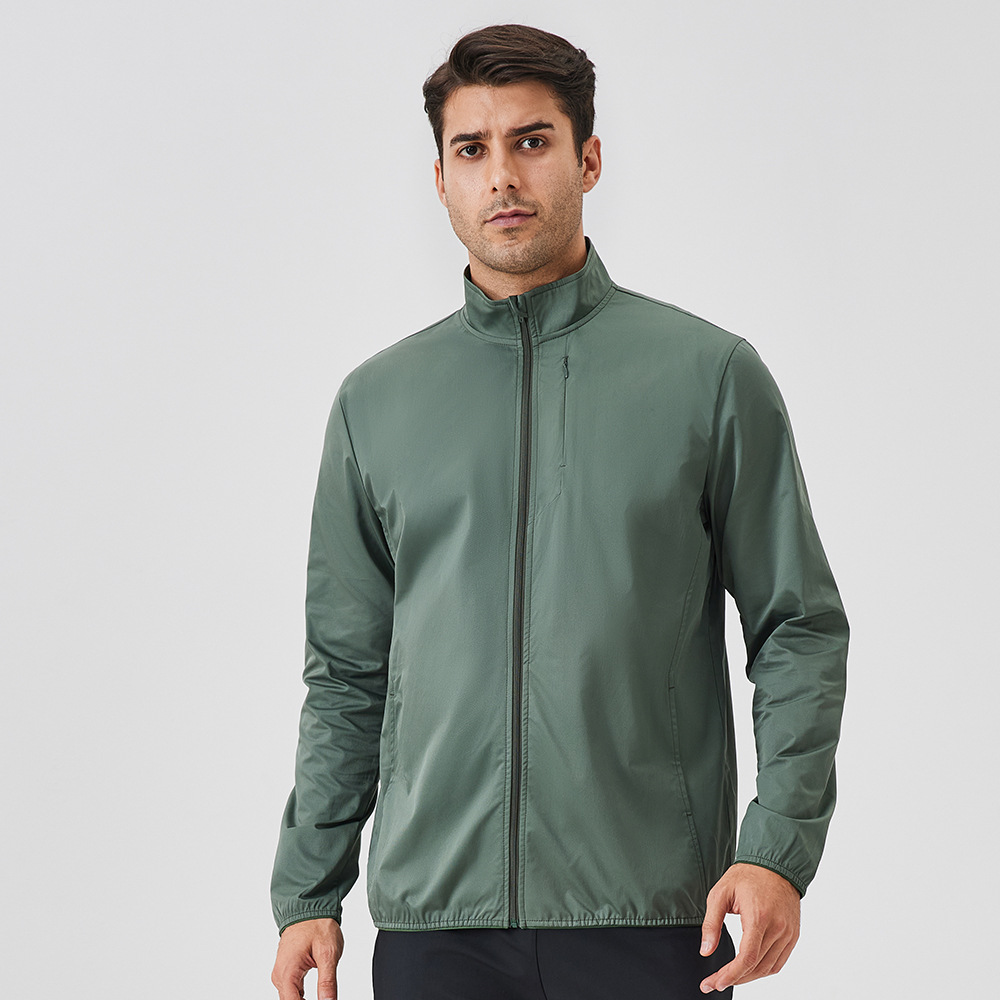 Men Sports Zipper Jacket With Pocket 41611