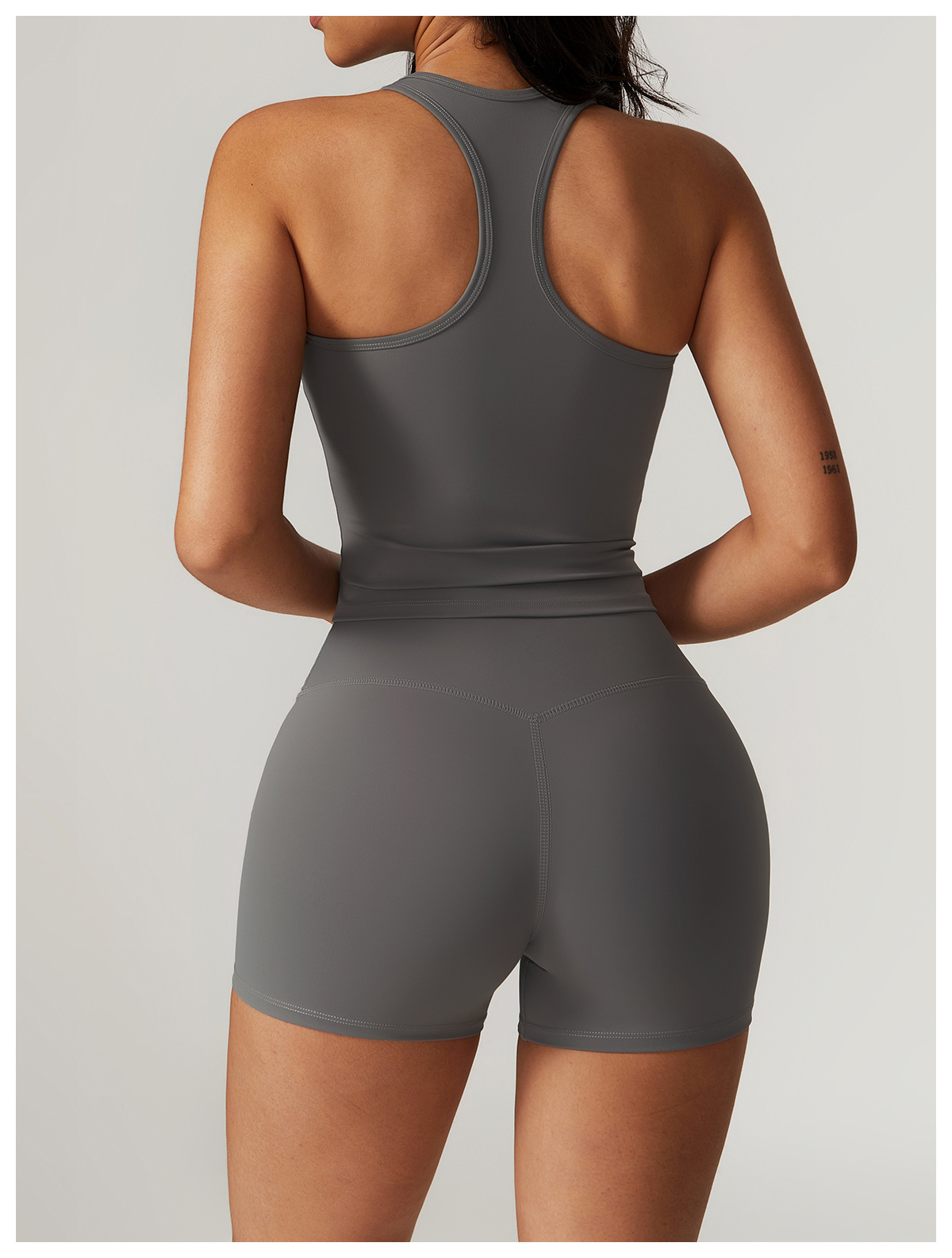 Soft Fabric Racerback Yoga Vest 8819