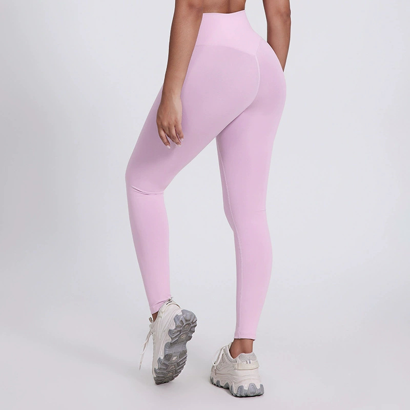 Coloful Women's  High Waist Hip Lifting Leggings SKL-LQ5038