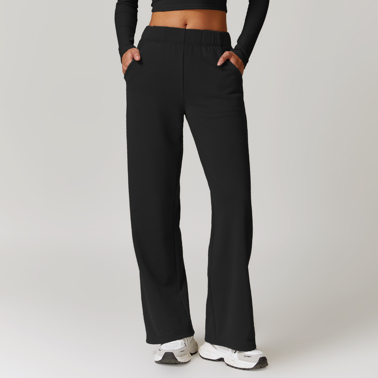 Loose Yoga Pants with Pockects 8900