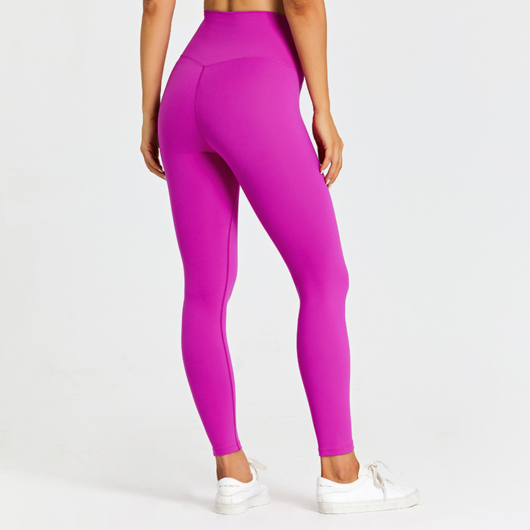 Coloful Women's No Embarrassing Lines High Waist Hip Lifting Leggings SKL-LQ2186