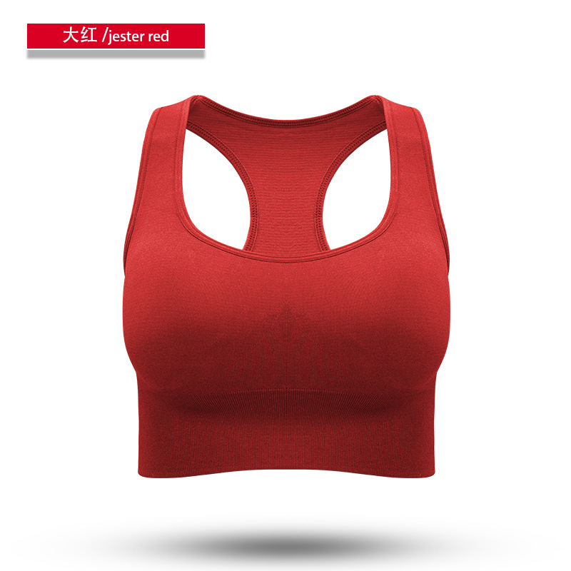 seamless sport bea solid bra 8119