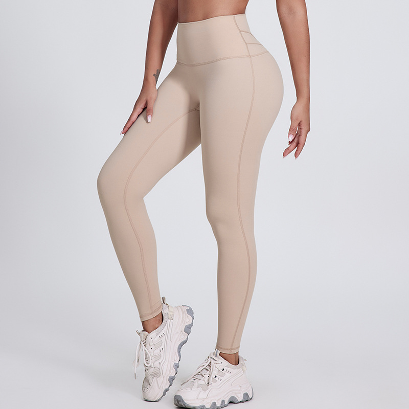 Coloful Women's  High Waist Hip Lifting Leggings SKL-LQ5021