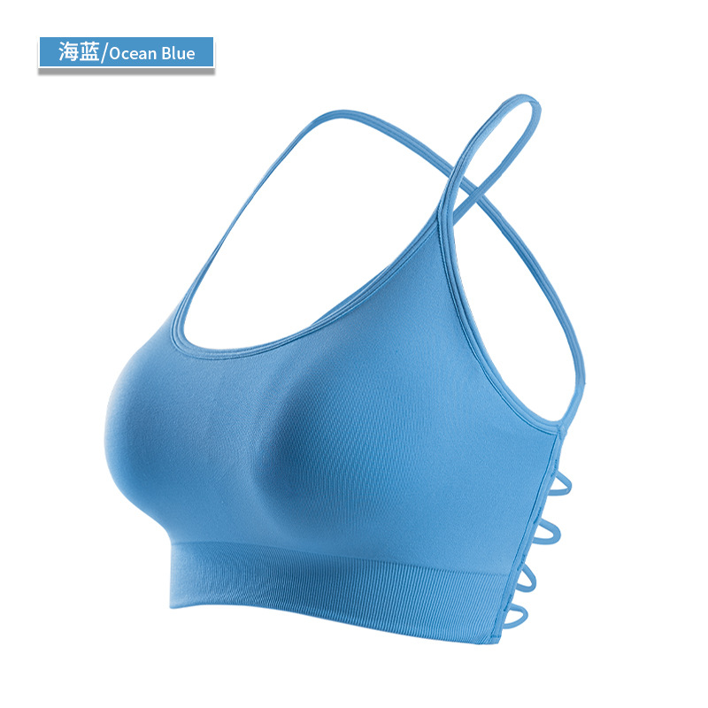 seamless sport bea solid bra 8133