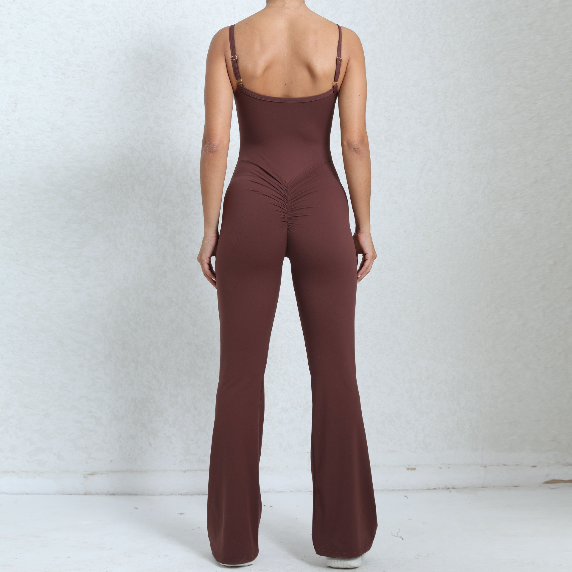 Adjustable Shoulder Straps And Backless Sexy Jumpsuit  QSCT109 