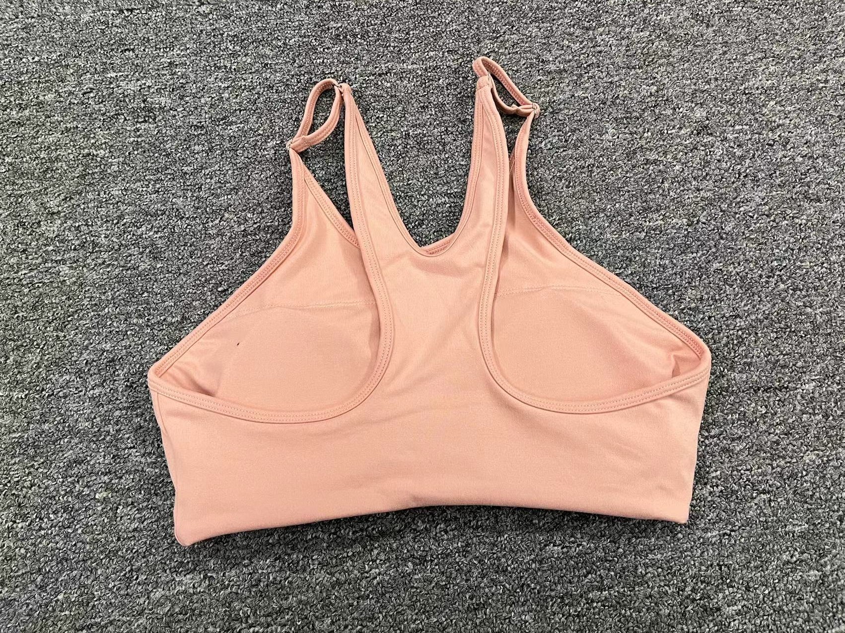 Adjustable Backless Quick-drying Running Fitness Sports Bra  QS60420