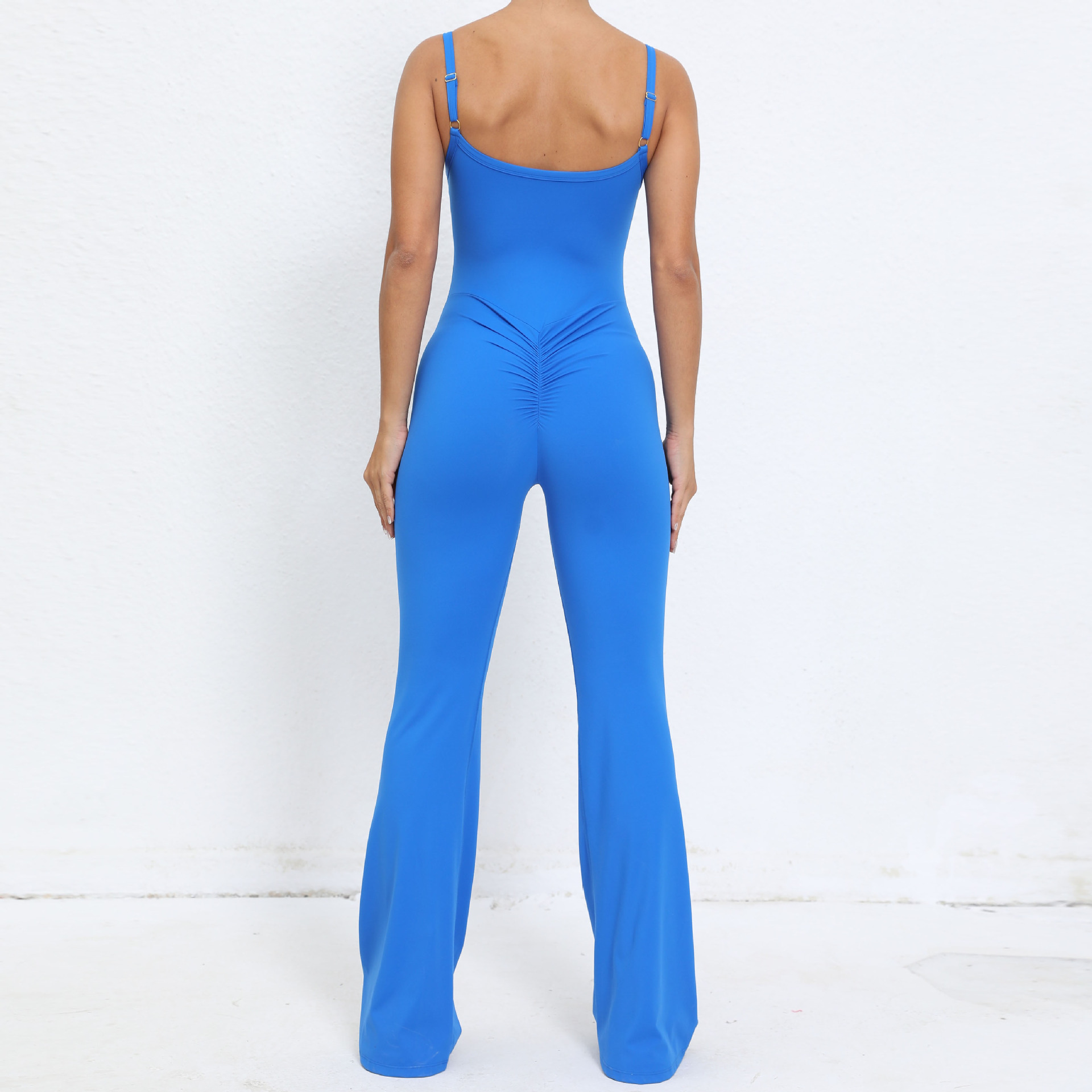 Adjustable Shoulder Straps And Backless Sexy Jumpsuit  QSCT109 