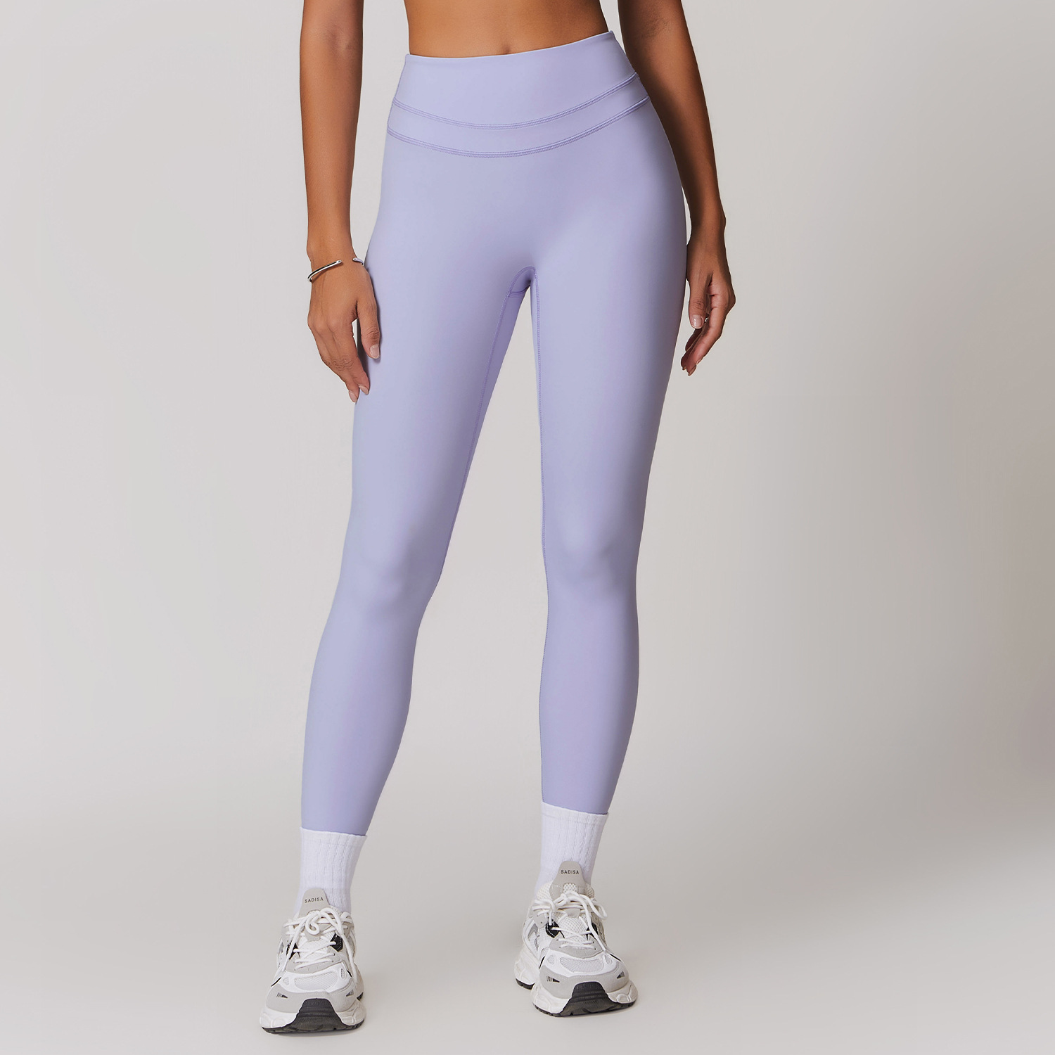 Soft Fabric High Waist  Yoga Leggings 8863