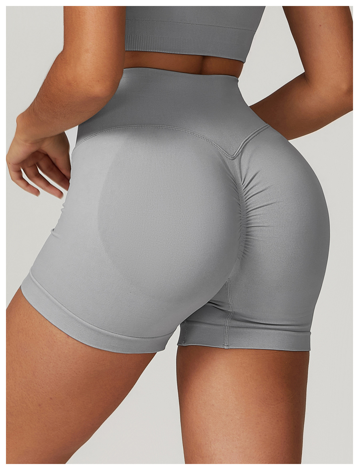 Seamless Scrunch Yoga Shorts 7692