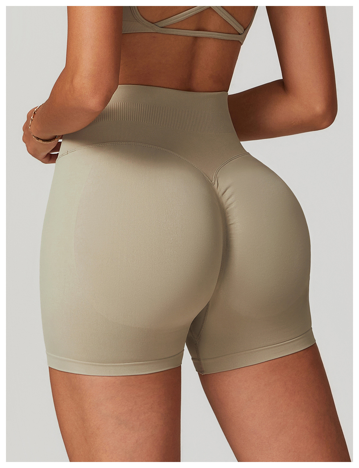 Seamless Scrunch Yoga  Shorts 7655