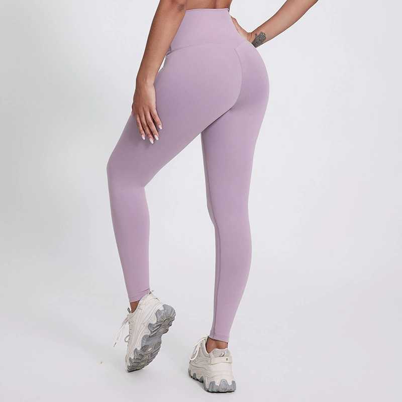 Coloful Women's  High Waist Hip Lifting Leggings SKL-LQ5038