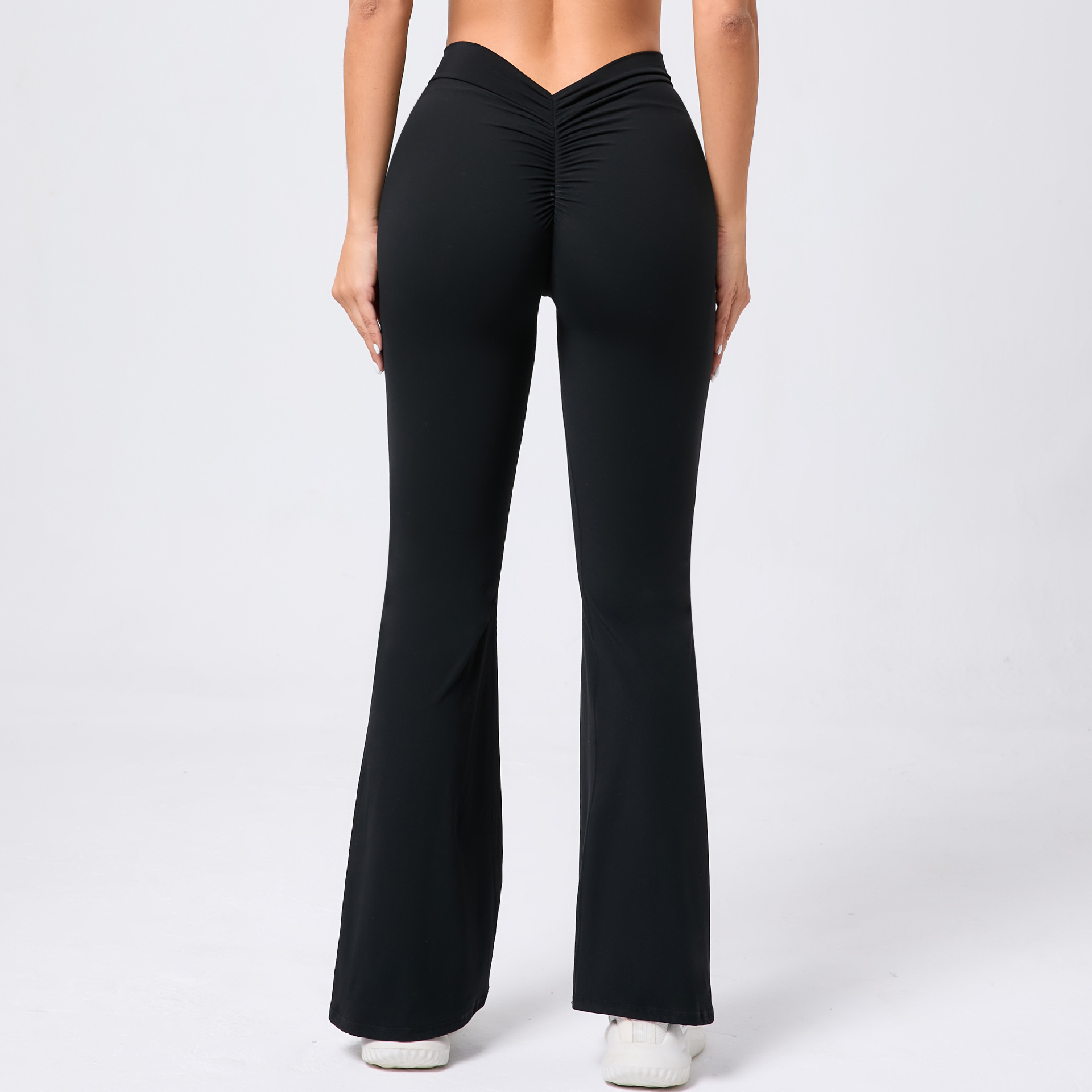 Hip Lifting V-waist Quick-drying Yoga Pants  QS43210