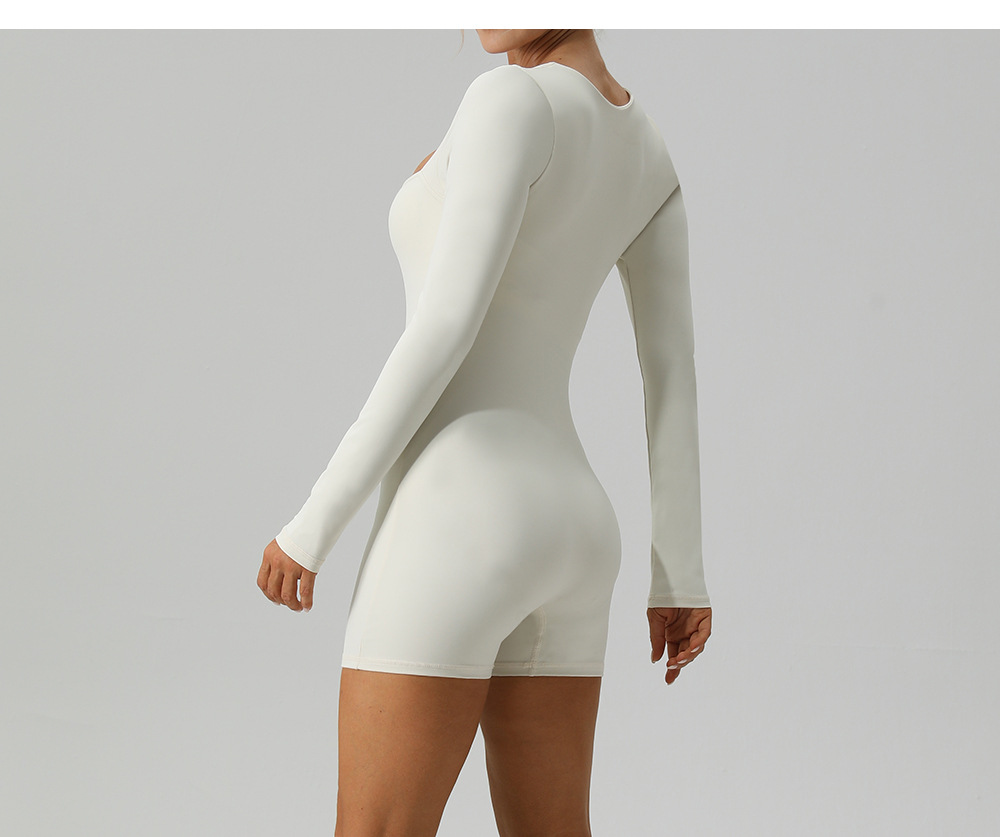 Sexy Slim Yoga Long Sleeve Jumosuits YW983L