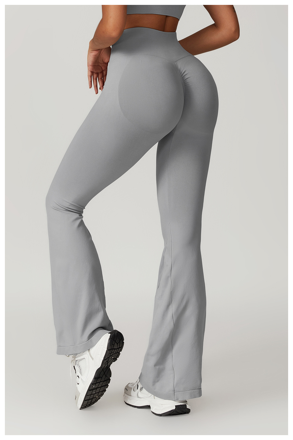 Soft Fabirc Scrunch Flare Yoga Leggings 7502