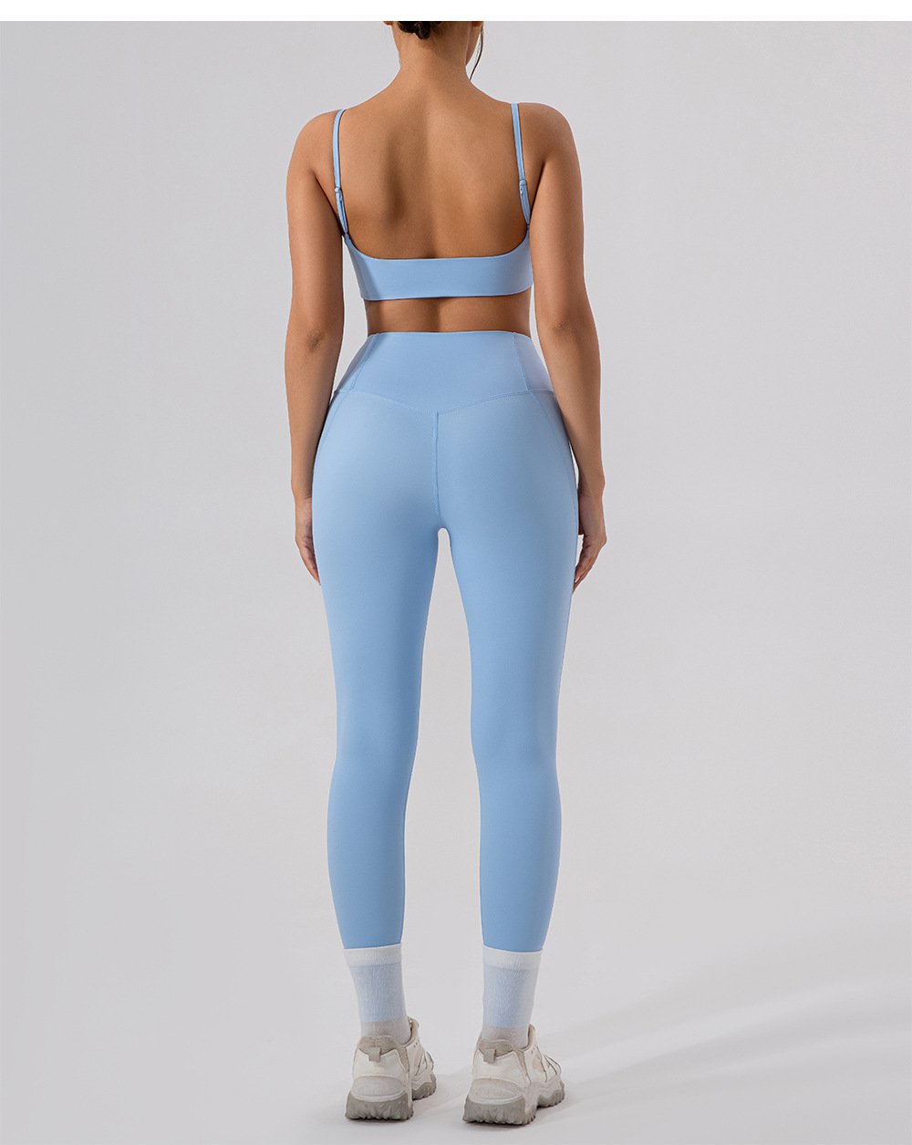 Nude Hip Lift Soft Material Yoga Leggings KW297