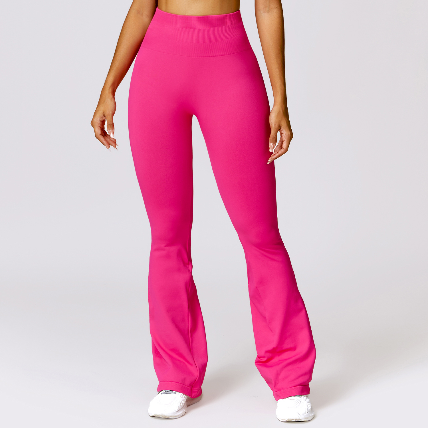 Soft Fabirc Scrunch Flare Yoga Leggings 7502