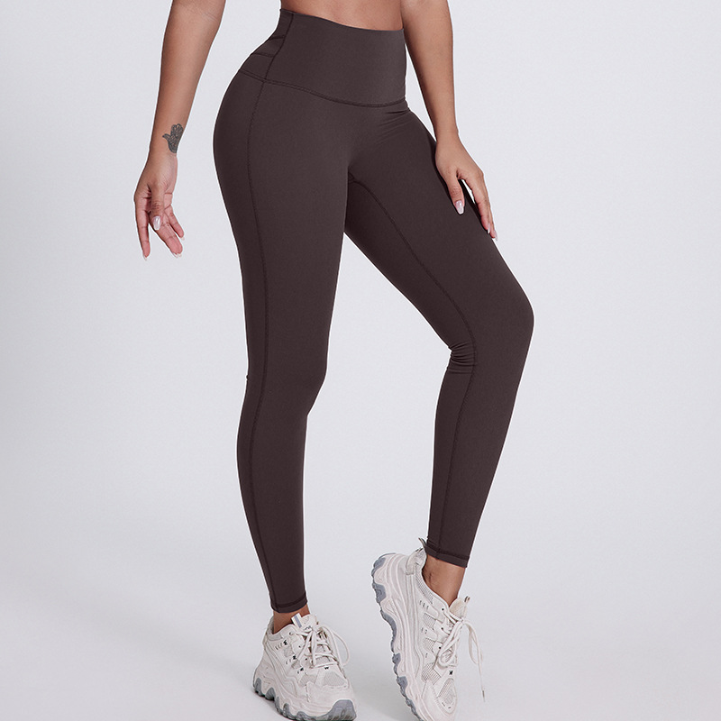 Coloful Women's  High Waist Hip Lifting Leggings SKL-LQ5021