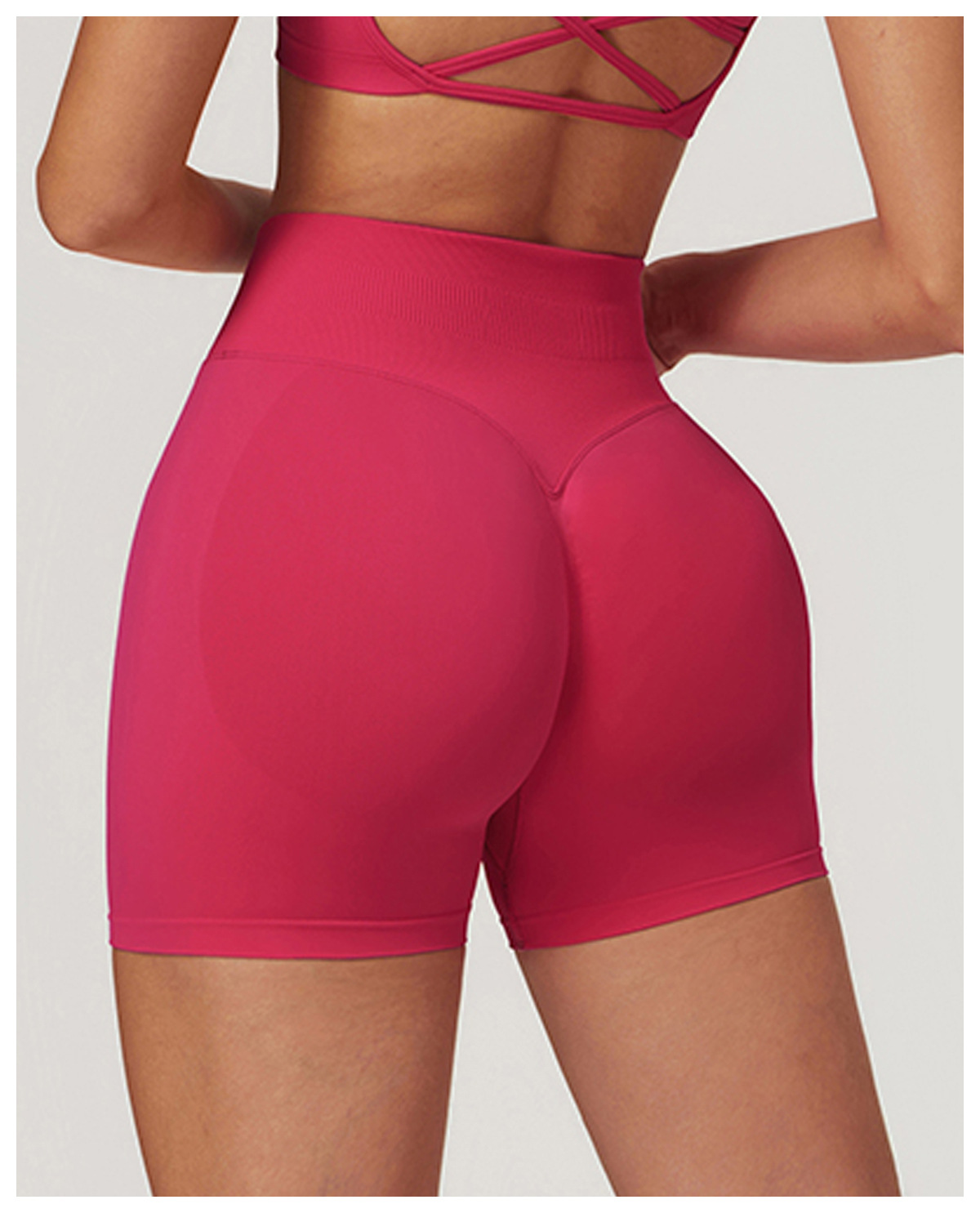 Seamless Scrunch Yoga  Shorts 7655