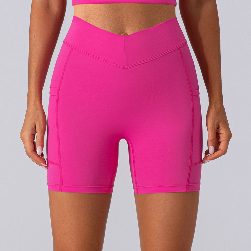 Nude Quick-dry Breathable Fitness Yoga Shorts KW281