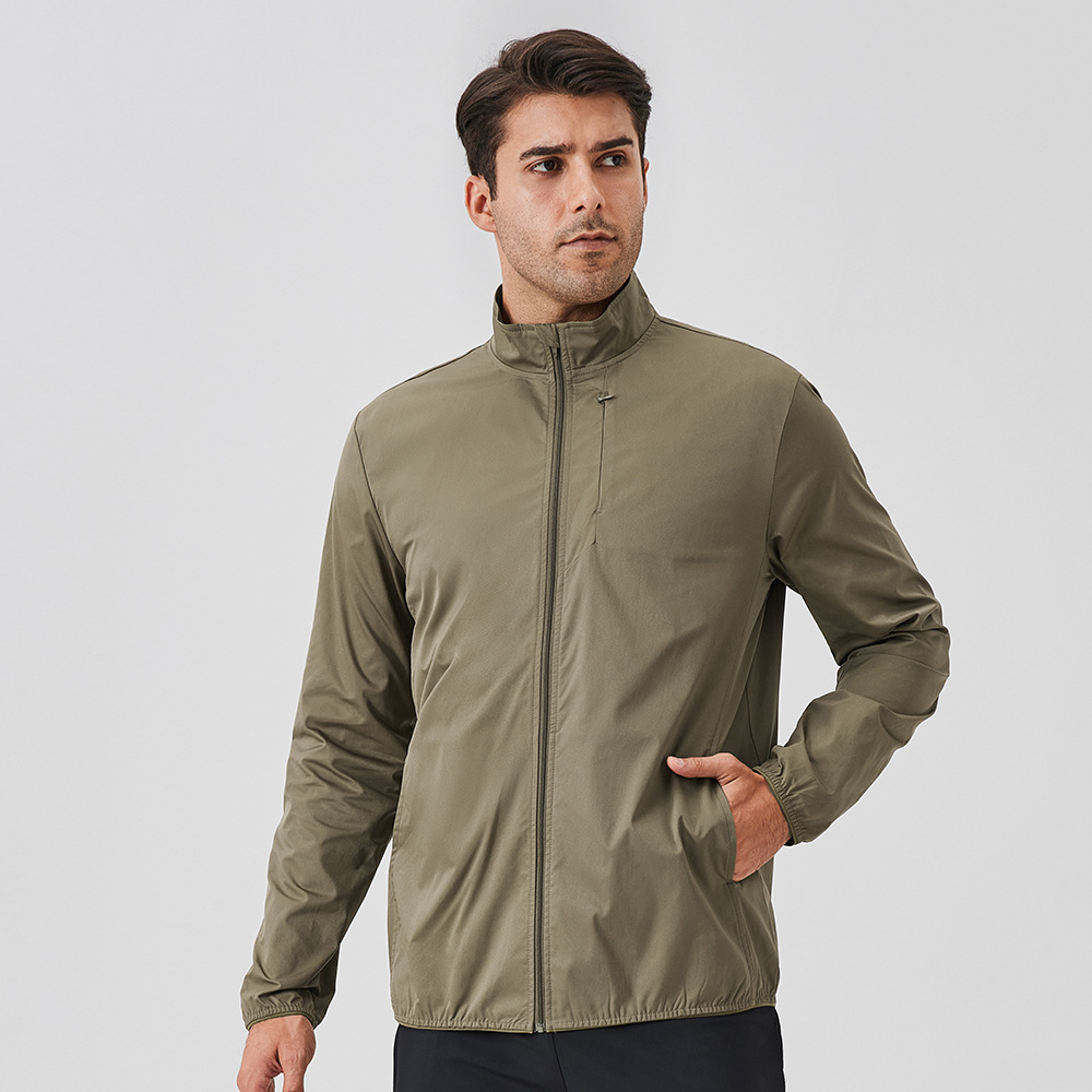 Men Sports Zipper Jacket With Pocket 41611