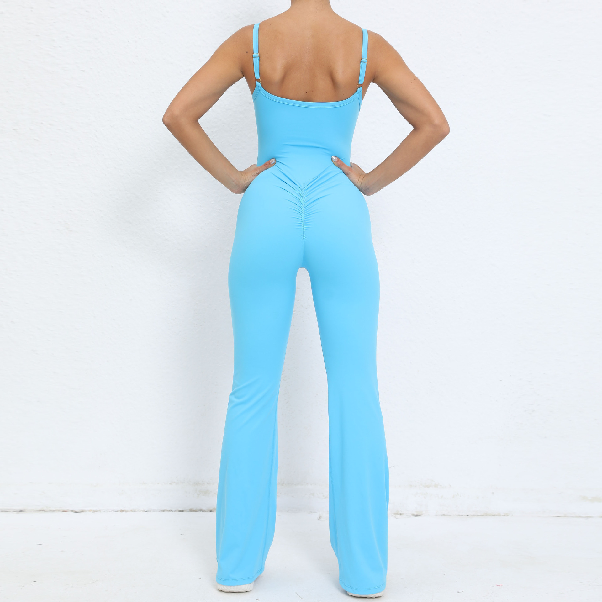 Adjustable Shoulder Straps And Backless Sexy Jumpsuit  QSCT109 