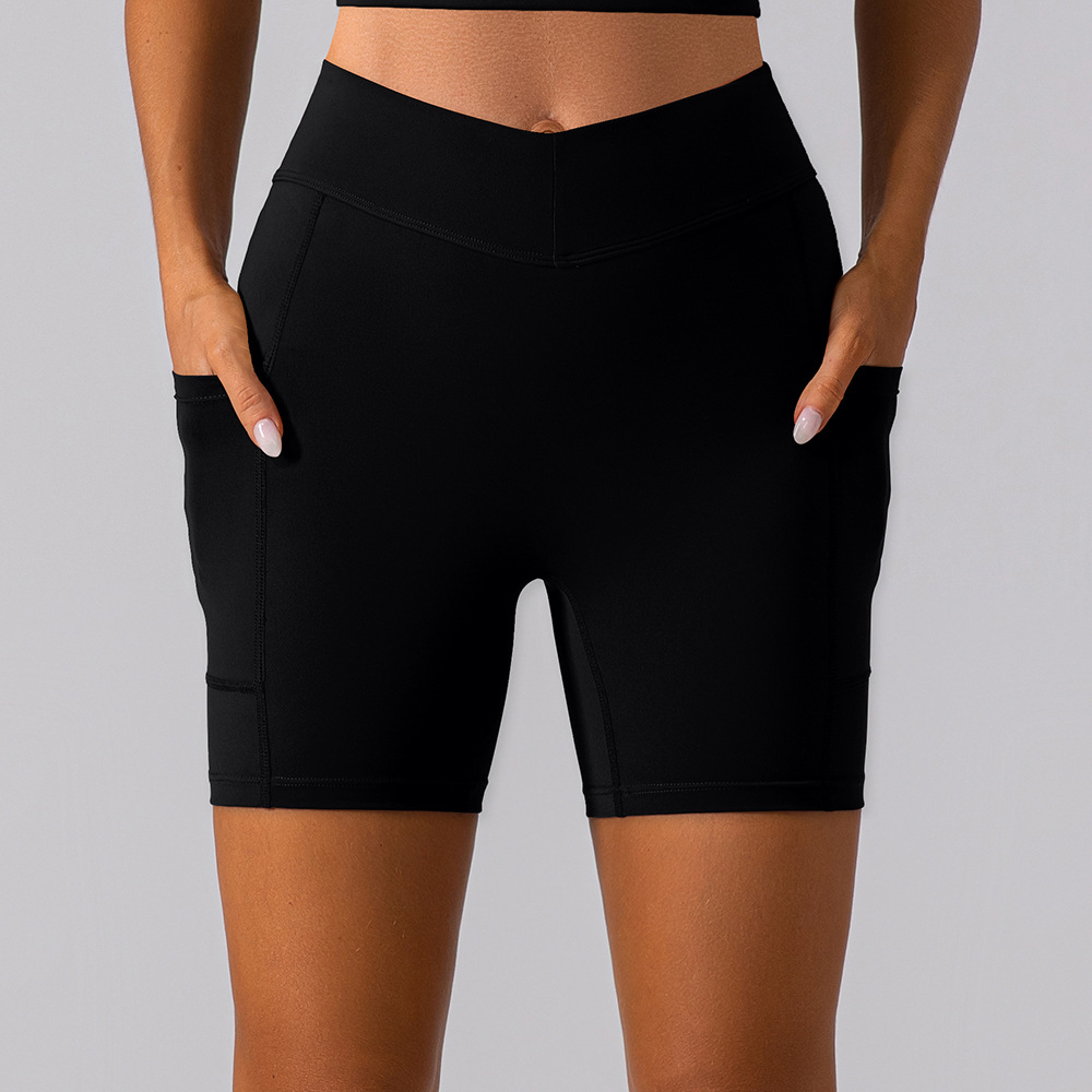 Nude Quick-dry Breathable Fitness Yoga Shorts KW281