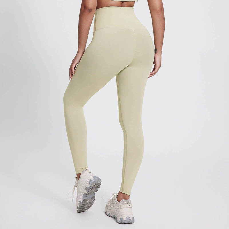 Coloful Women's  High Waist Hip Lifting Leggings SKL-LQ5038