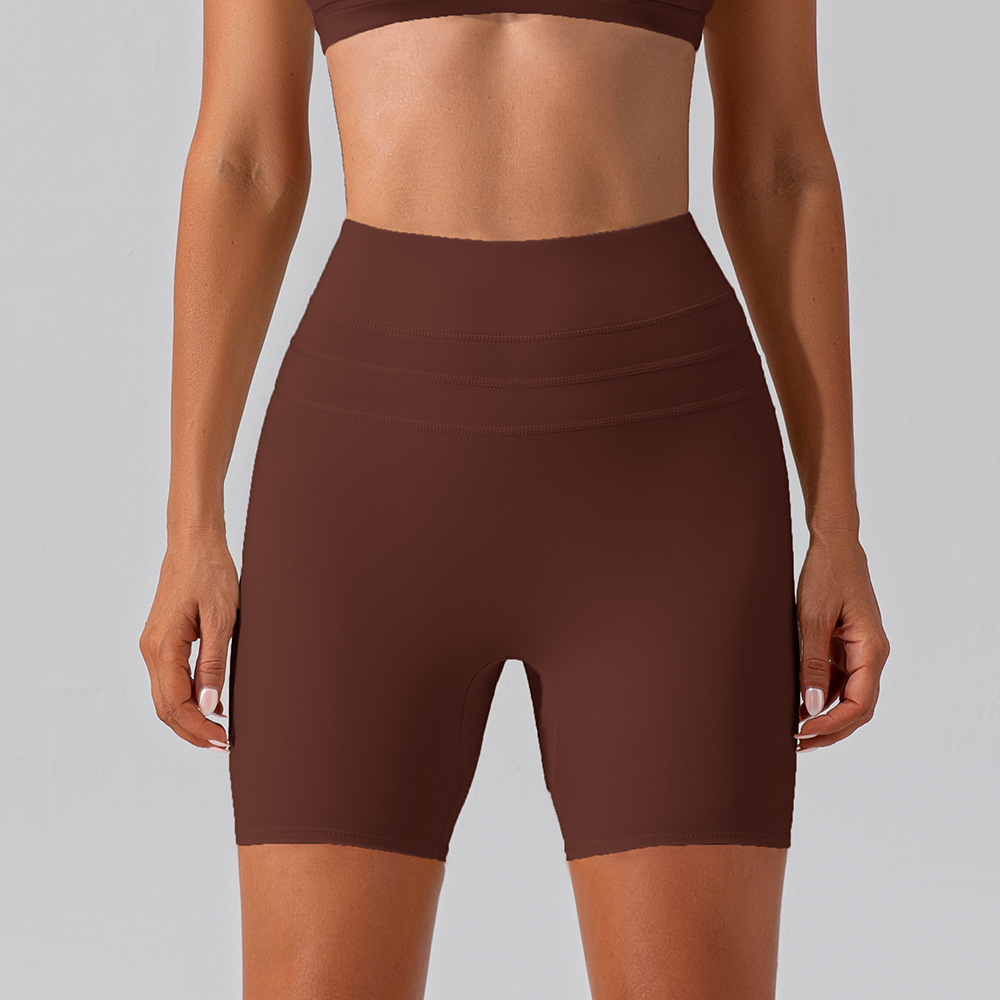 Nude Breathable Fitness Yoga Shorts KW247