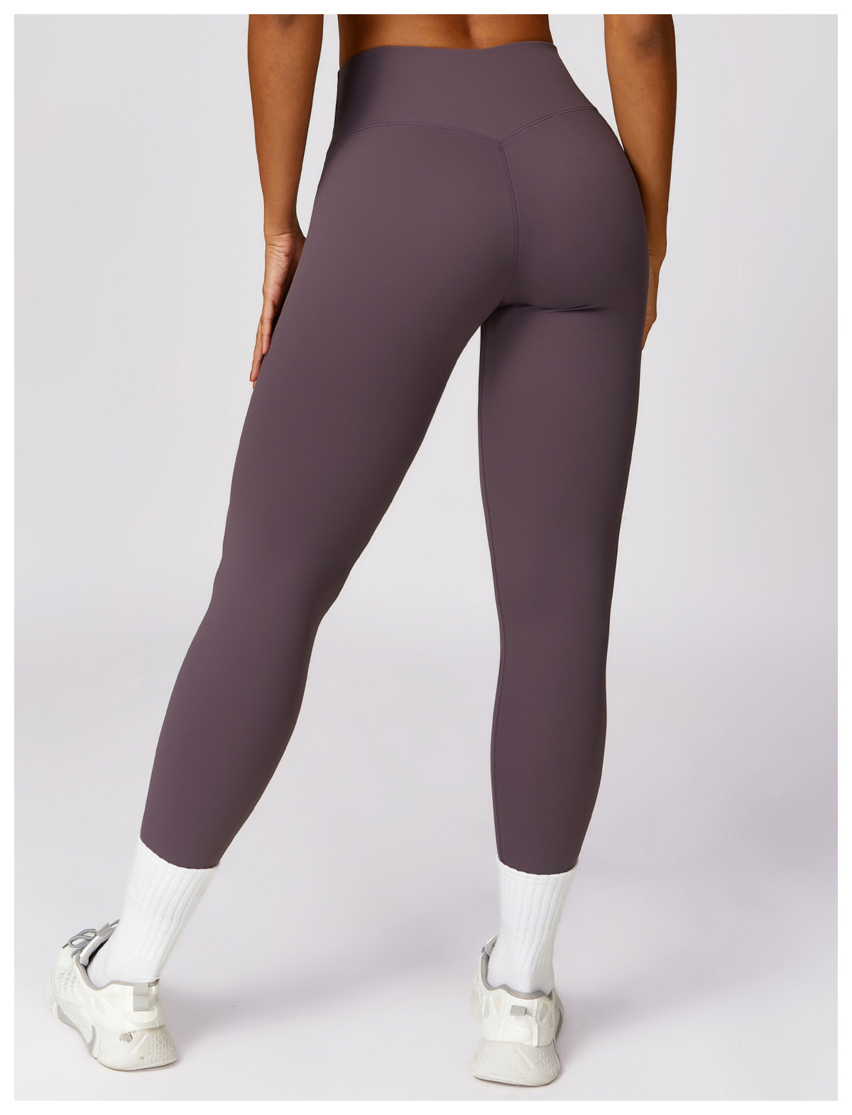 Soft Fabric High Waist Classic Yoga Leggings 8455