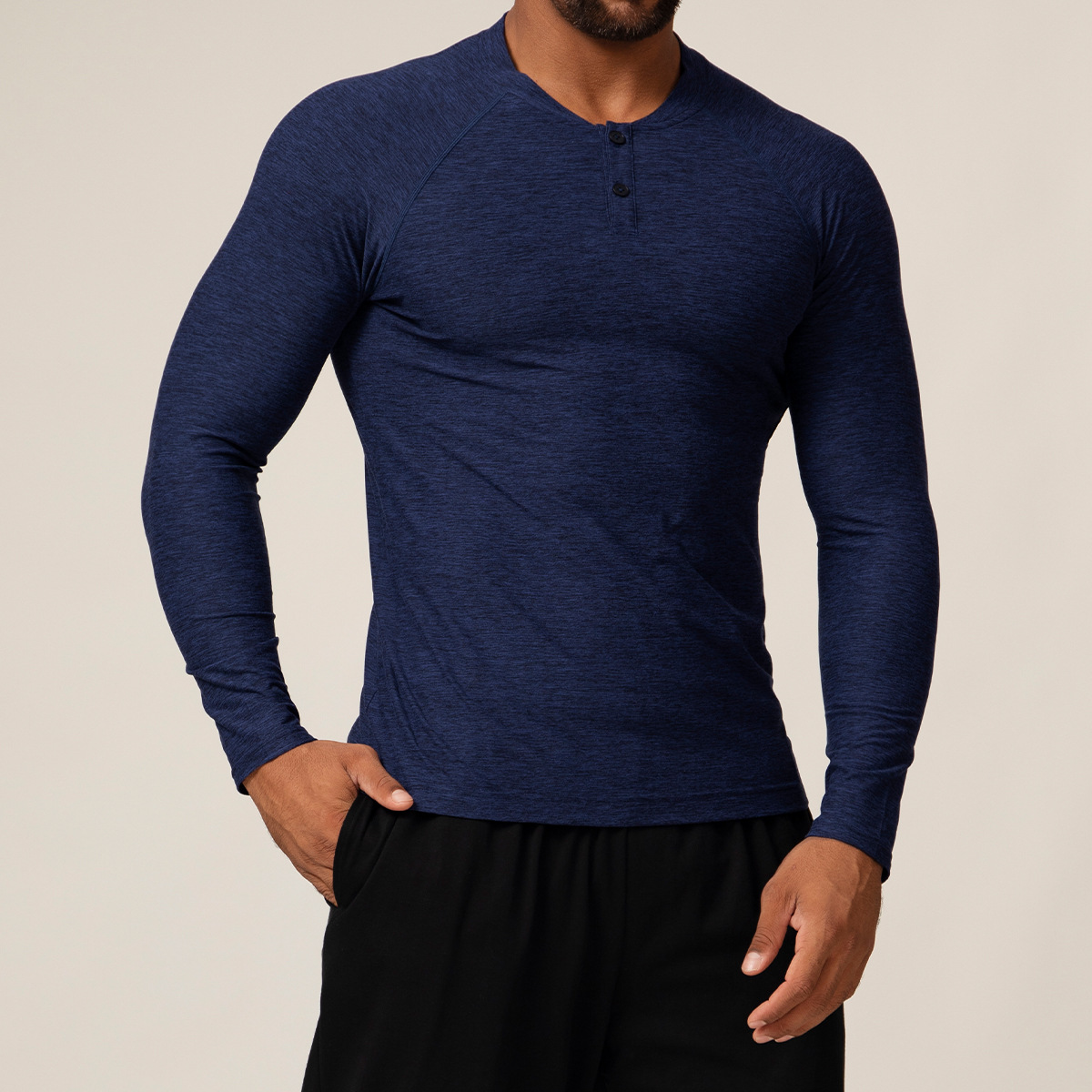 Men Sports Fitness Long Sleeves Shirt DCX1026