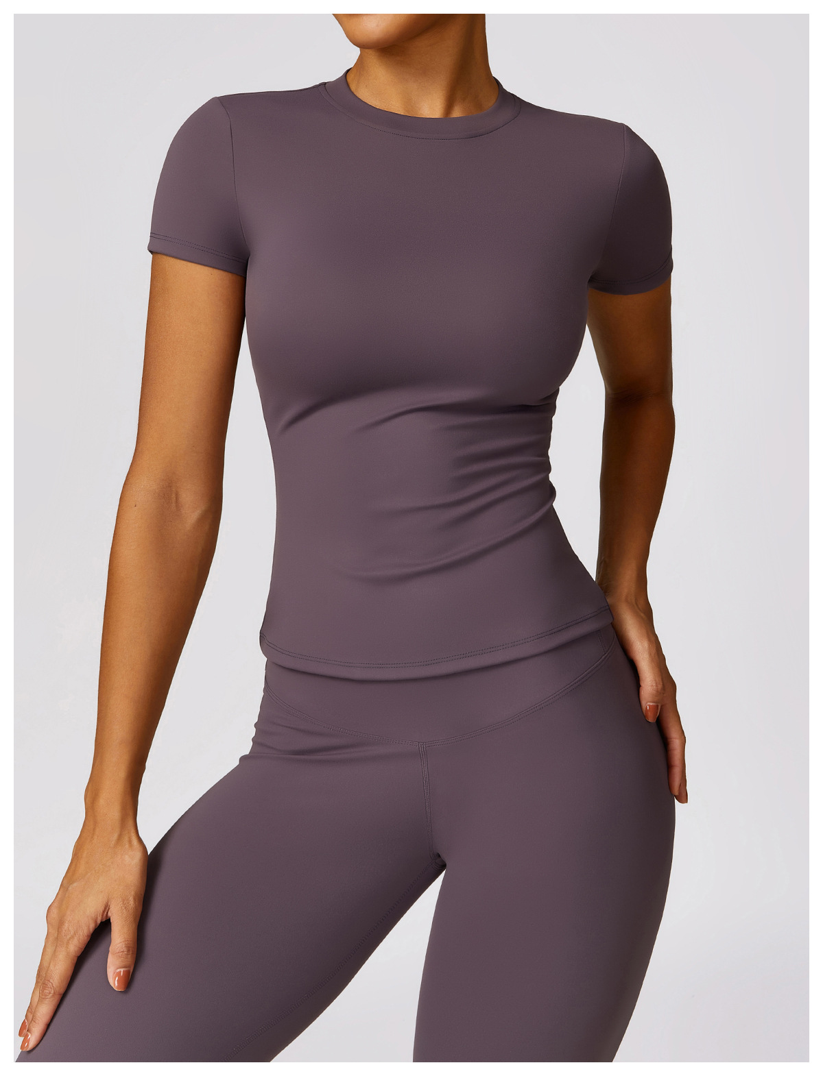 Soft Fabric Classic Slim Yoga Sets 8455