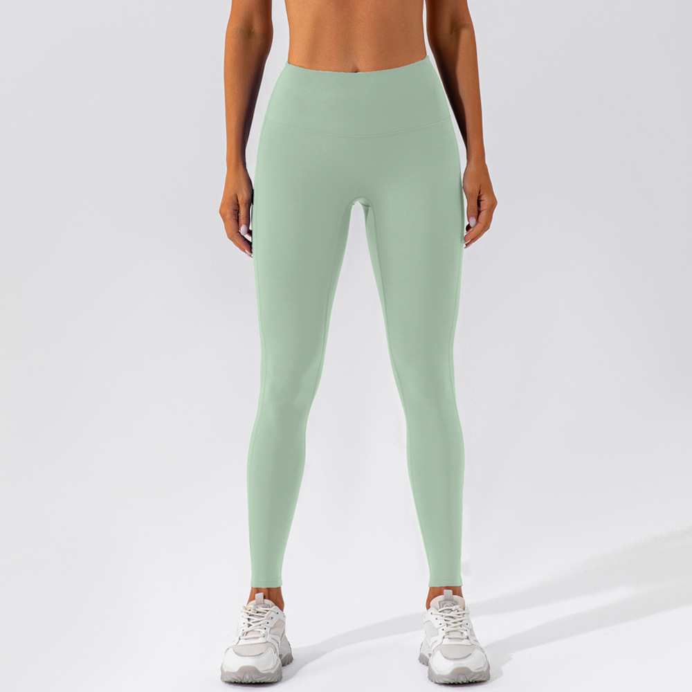 Nude Hip Lift Soft Material Yoga Leggings KW225