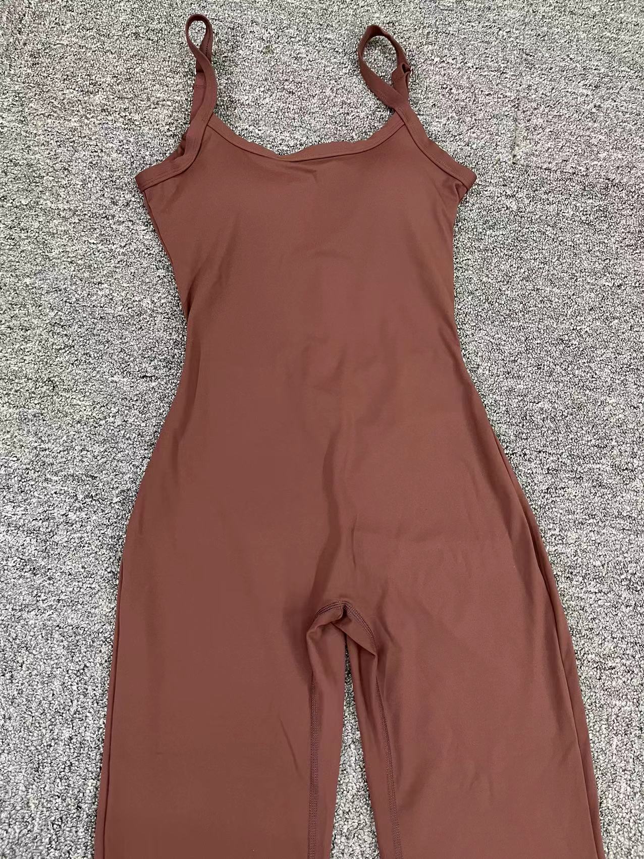 Adjustable Shoulder Straps And Backless Sexy Jumpsuit  QSCT109 