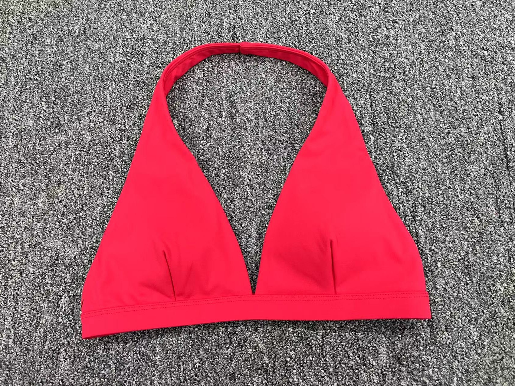 Hanging Neck Quick-Drying Backless Tight Sports Bra  QS10317