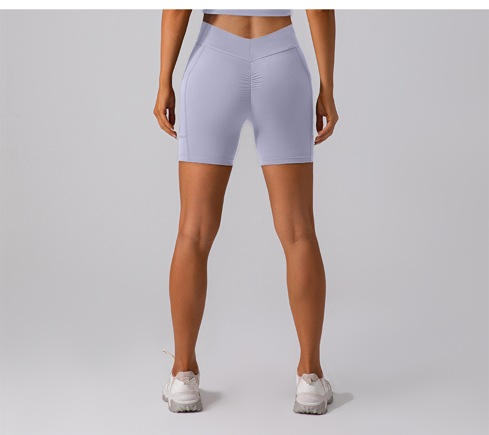 Nude Quick-dry Breathable Fitness Yoga Shorts KW281