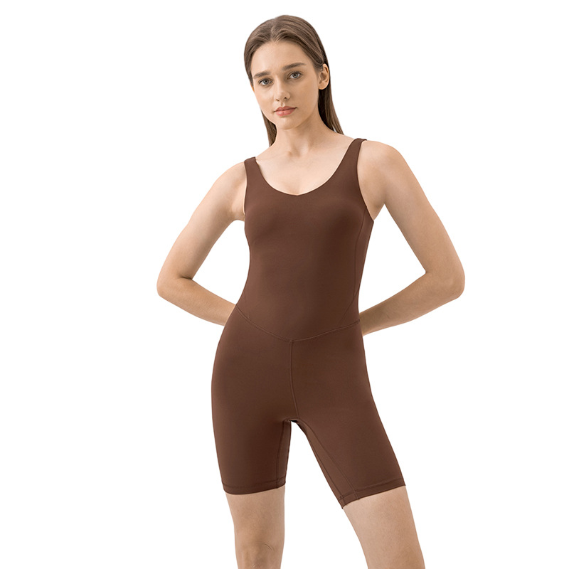 Waist Slimming Pilates Exercise One-piece Jumpsuits DSS086