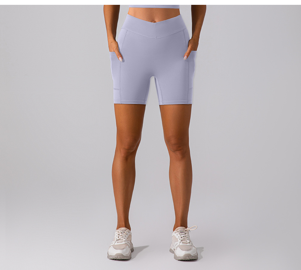 Nude Quick-dry Breathable Fitness Yoga Shorts KW281